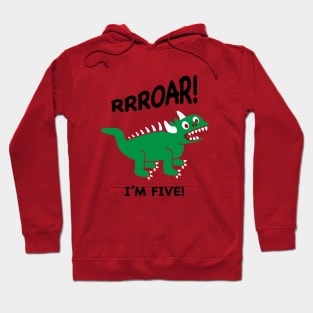 Lil Hodag Roar I'm Five Children’s Character Hoodie